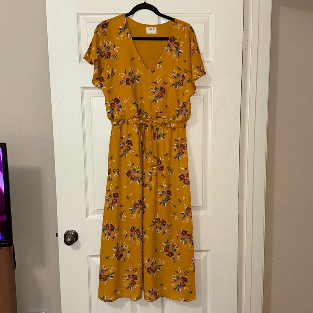 Floral Midi Dress